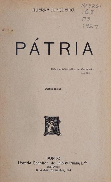 Ficheiro:Capa ptria00junq.jpg