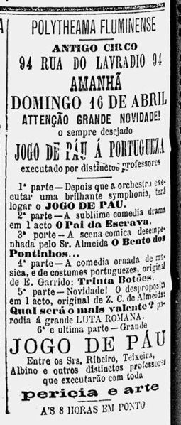Ficheiro:Recorte jornal Gazeta de Noticia 1882.png
